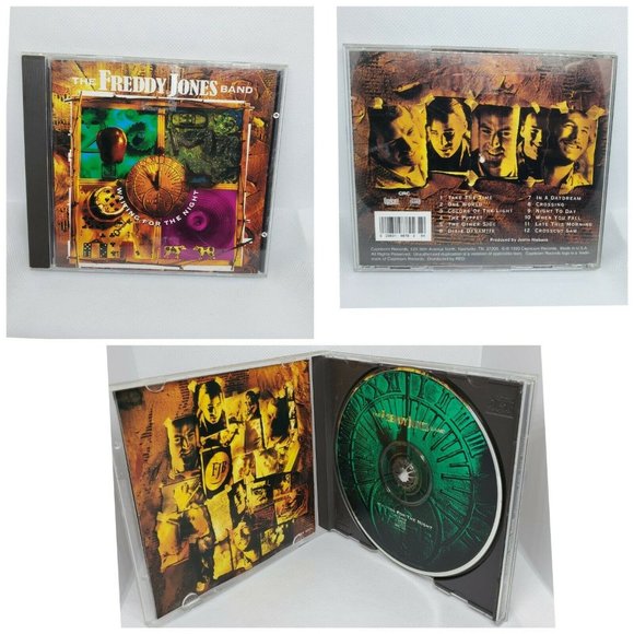 Waiting For The Night Freddy Jones Band Rock 1993 CD No Scratches Mint - Picture 3 of 8